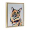 Stupell Industries Tortoiseshell Cat Portrait Floating Frame, design by Tatiana Roberts